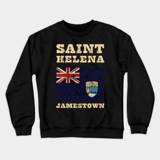 Flag of Saint Helena Crewneck Sweatshirt